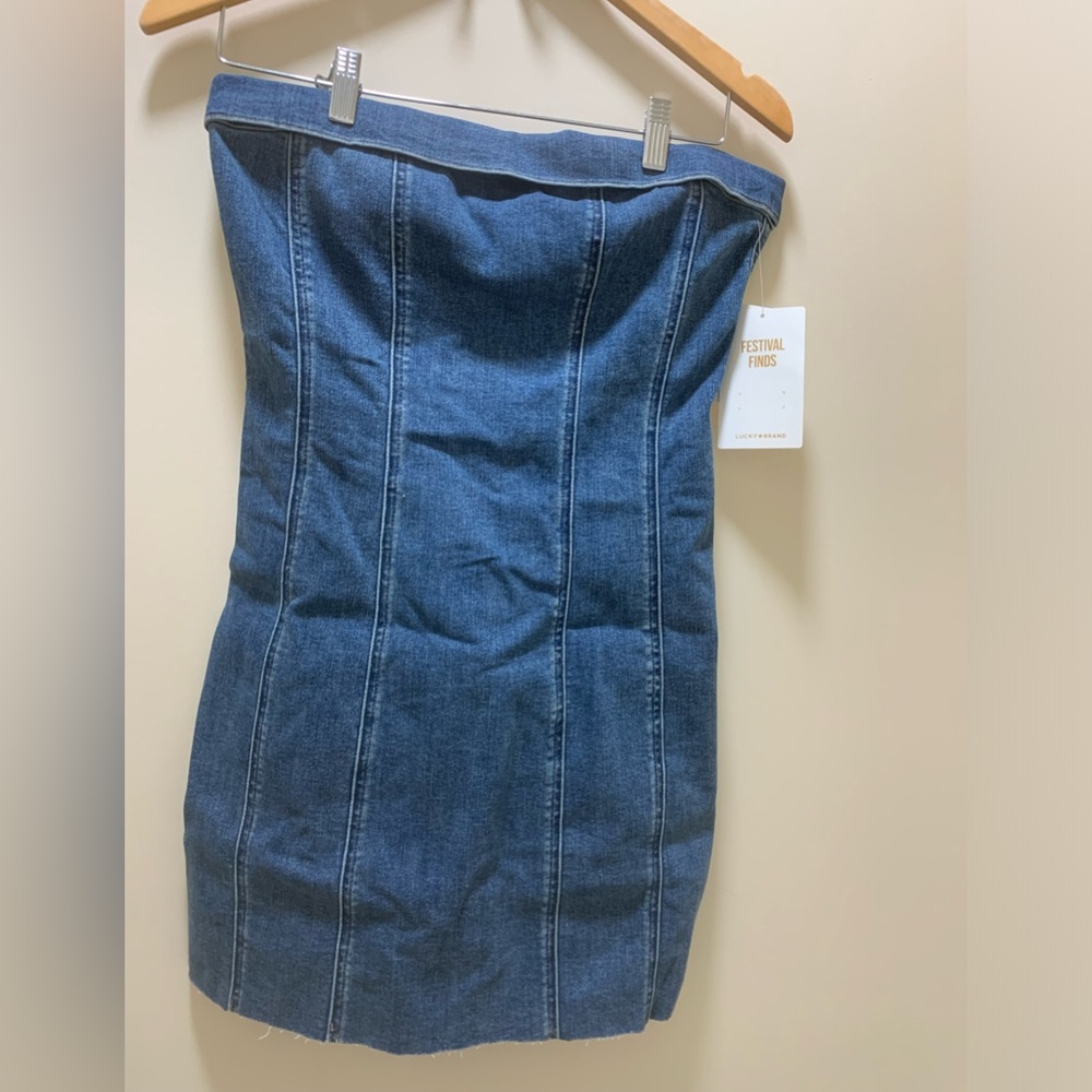 Lucky brand Jean dress size 6